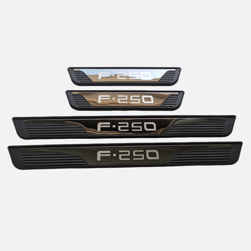 Λωρίδες κατωφλίου πόρτας για Ford F-250/F-350 — πλαστικές προστατευτικές και διακοσμητικές λωρίδες