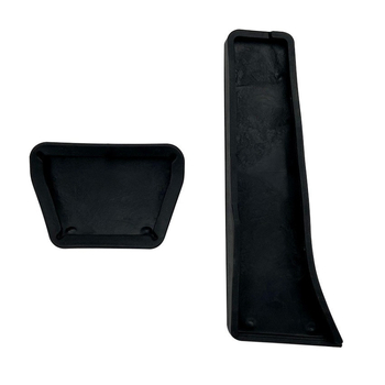 Nerūsējošā tērauda pedāļu komplekts BMW — universālie pedāli gāzei un bremzei X3/X4/X5/X6 un 3/4/5/7 sērijām, automātiskā pārnesumkārba, pielāgošana