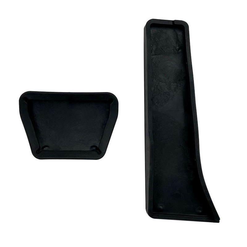 Nerūsējošā tērauda pedāļu komplekts BMW — universālie pedāli gāzei un bremzei X3/X4/X5/X6 un 3/4/5/7 sērijām, automātiskā pārnesumkārba, pielāgošana