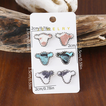 Naušnice od legure | First love jewelry, Geometrijski oblik, tehnologija rezanja i tiska, Proljeće 2025