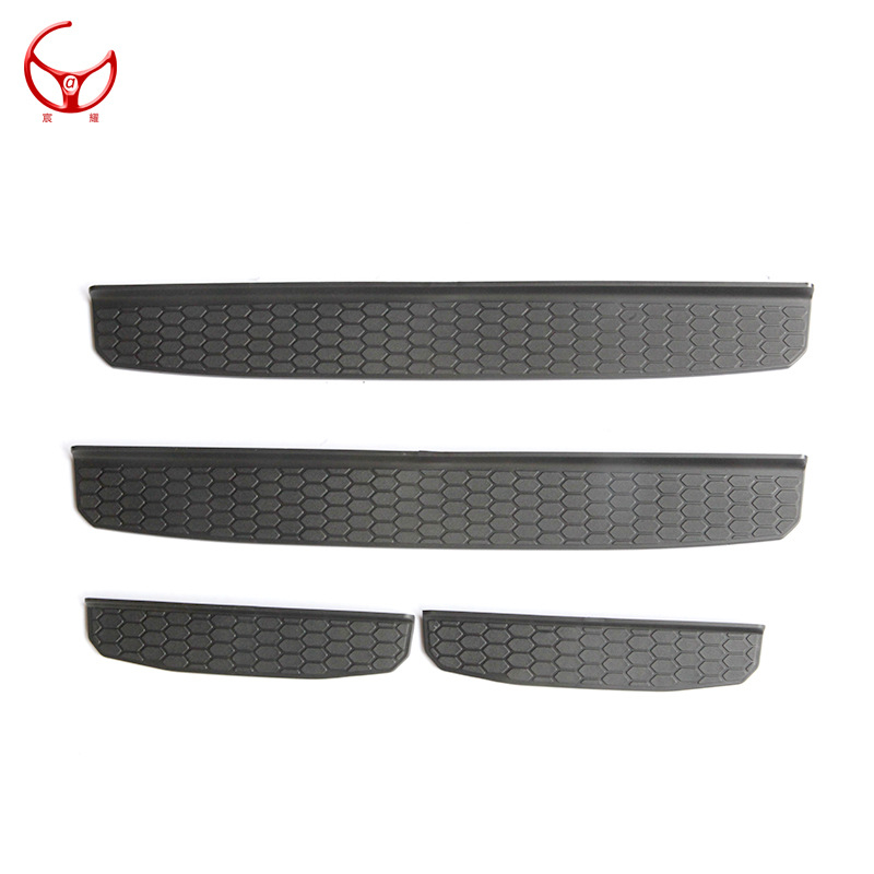 Jeep Wrangler JL (2018-2025) ajtó küszöb sáv, padlóvédő és pedálvédő – Chen Yao, testreszabás nélkül