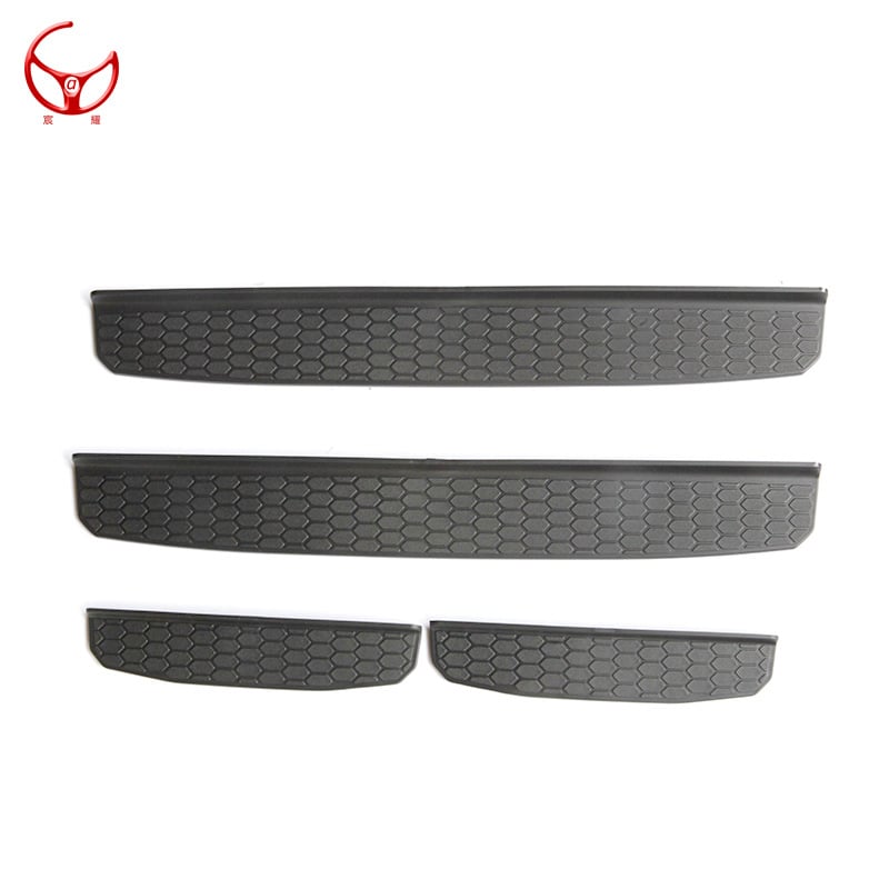 Jeep Wrangler JL (2018-2025) ajtó küszöb sáv, padlóvédő és pedálvédő – Chen Yao, testreszabás nélkül