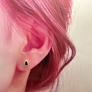 Naušnice - Kineskog stila, Serija Male bundeve, Baza od bakra, 925 srebrni postovi, Proljeće 2025