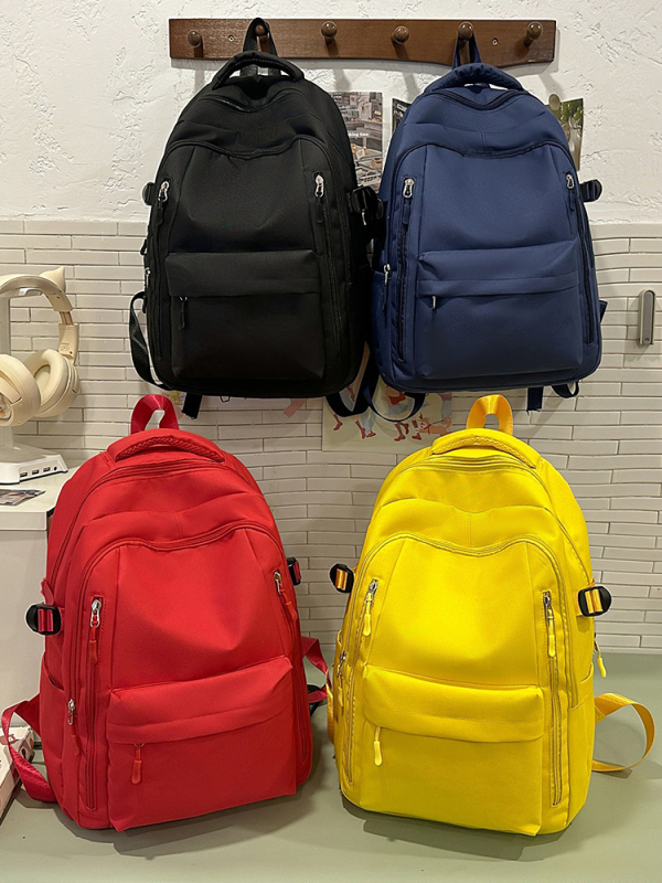 Unisex Oxford ruksak za školu i putovanja, 20–35L, kompatibilan s 15-inčnim laptopom, prozračne naramenice