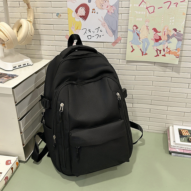 Unisex Oxford ruksak za školu i putovanja, 20–35L, kompatibilan s 15-inčnim laptopom, prozračne naramenice