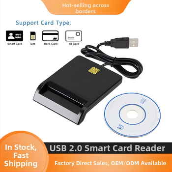 USBC01 USB 2.0 Čitač pametnih kartica s podrškom MiniSD/SD/TF, kompatibilan s Windows 7