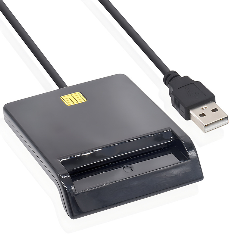 USBC01 USB 2.0 Čitač pametnih kartica s podrškom MiniSD/SD/TF, kompatibilan s Windows 7