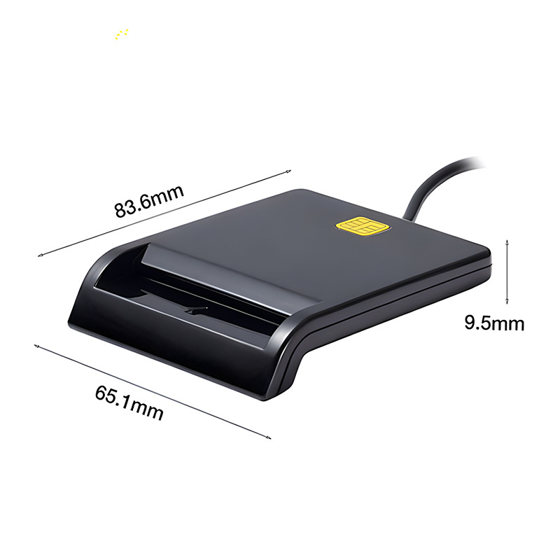 USBC01 USB 2.0 Čitač pametnih kartica s podrškom MiniSD/SD/TF, kompatibilan s Windows 7
