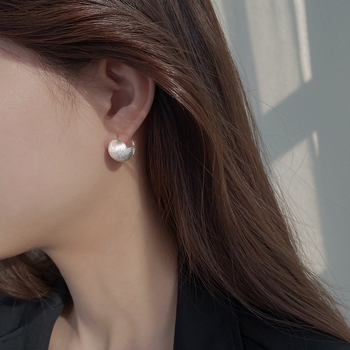 Náušnice zo striebra 925, geometrický dizajn, elektroplatovanie, pre ženy, leto 2025, luxusný dojem