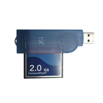 SSK/Biao King SCRS028 – Čitač CF kartica, industrijske klase, USB 2.0, Podrška CF kartica, Vanjska instalacija