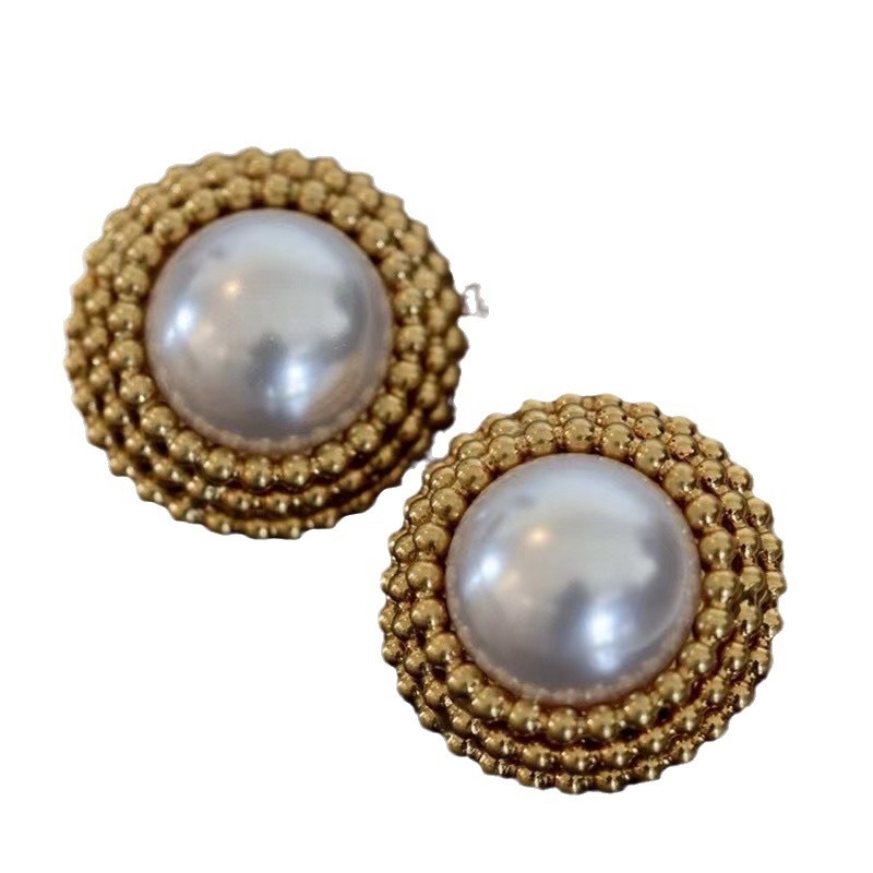 Cercei din cupru – încrustați cu aur, stil medieval, clip pentru tragus, lansare primăvara 2024