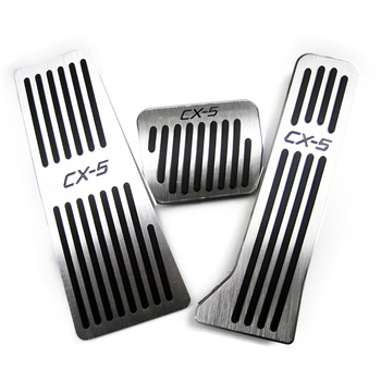 Mazda CX-5 Dead Pedal за интериора - неплъзгаща се алуминиева педал, 2015-2022, автоматик