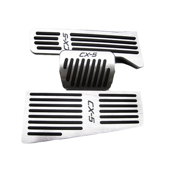 Mazda CX-5 Dead Pedal за интериора - неплъзгаща се алуминиева педал, 2015-2022, автоматик