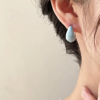 Cercei din aliaj de cupru, formă geometrică, placare electroplată, stil minimalist, pentru femei (aliaj de cupru; formă geometrică; placare electroplată; stil minimalist; pentru femei)