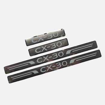 Praguri pentru uși Mazda CX-30 (2020) – oțel inoxidabil, LB/Lyboss