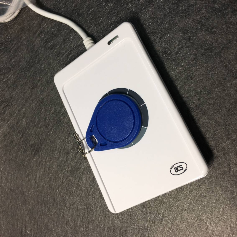 ACS ACR122U-A9 USB IC-kártya olvasó, modell ACR122U-A9, olvasási távolság 3–5 cm, olvasási idő 0,2 s