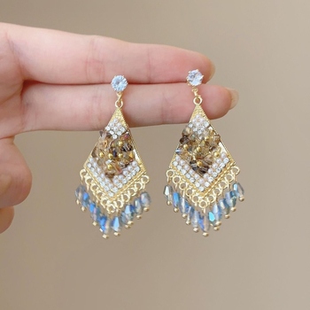 Cercei cu clipsuri pentru urechi – Vintage Mosquito Coil Ear Clip, aliaj, galvanizare electrolitică, toamnă 2025