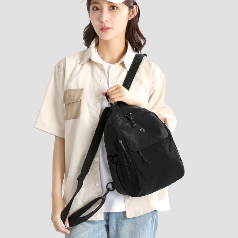 Dicarlo rucsac din nylon pentru femei - impermeabil, capacitate sub 20 L, încap un laptop de 10 inch, pentru călătorii relaxate