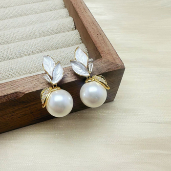 Cercei geometrici cu bază de cupru, știft din argint 925, placare electrolitică, pentru femei