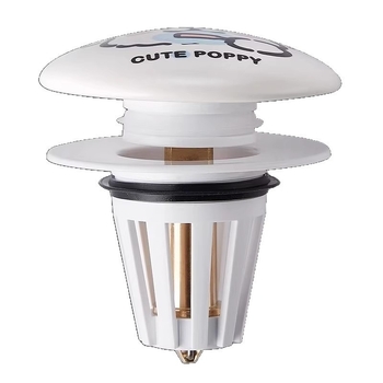 Fürdőszobai lefolyó dugó pattintós kivitelben, PP anyag, márka He Yue, modell Floor drain, szagtalanító funkció