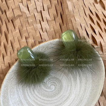 Cercei - unisex drăguți, clipsuri spirale geometrice, lucrate manual din plastic/rezină (material: plastic/rezină; stil: unisex, drăguț; model: geometric; prelucrare: manual)