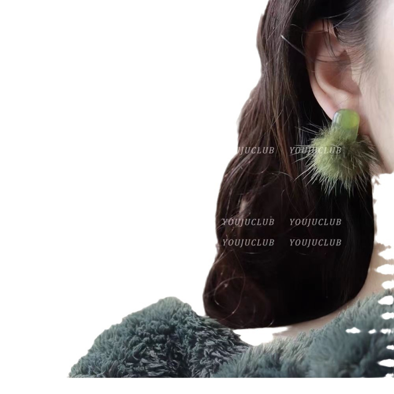 Cercei - unisex drăguți, clipsuri spirale geometrice, lucrate manual din plastic/rezină (material: plastic/rezină; stil: unisex, drăguț; model: geometric; prelucrare: manual)