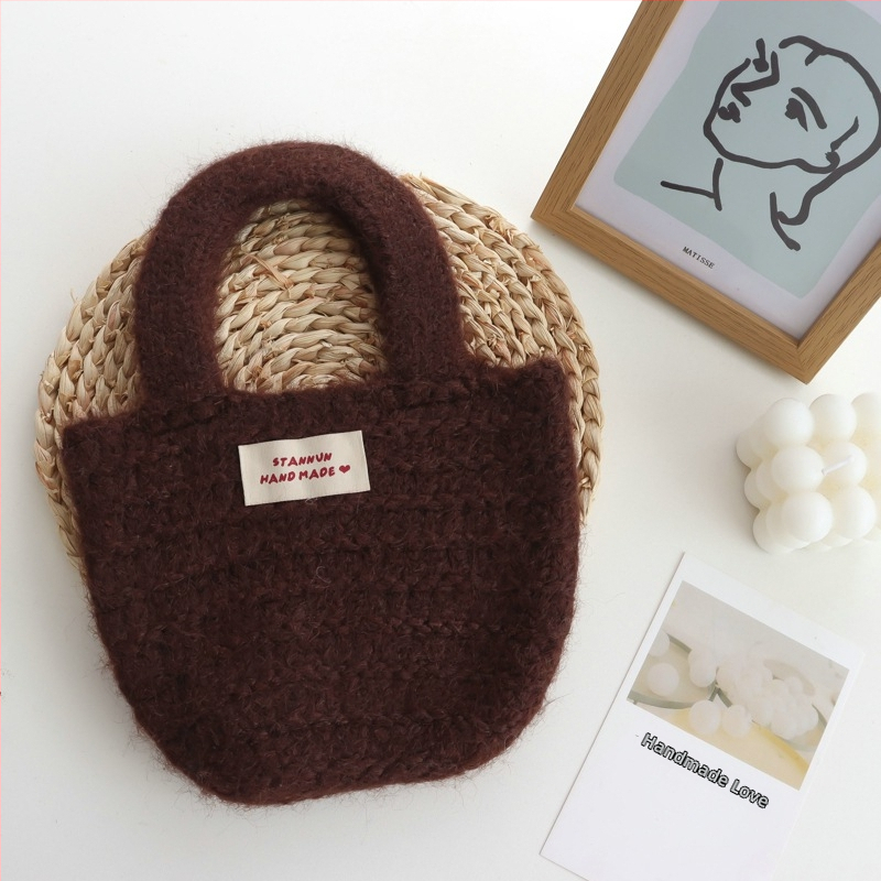 Taška cez rameno v mestskom minimalistickom štýle, polyesterové vlákno, vertikálny štvorcový tvar, otvorený dizajn