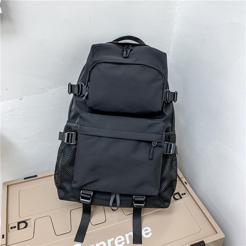 Hátizsák – Könnyű nylon hátizsák utazáshoz, uniszex, 20–35 L, illeszkedik 15 hüvelykes laptophoz