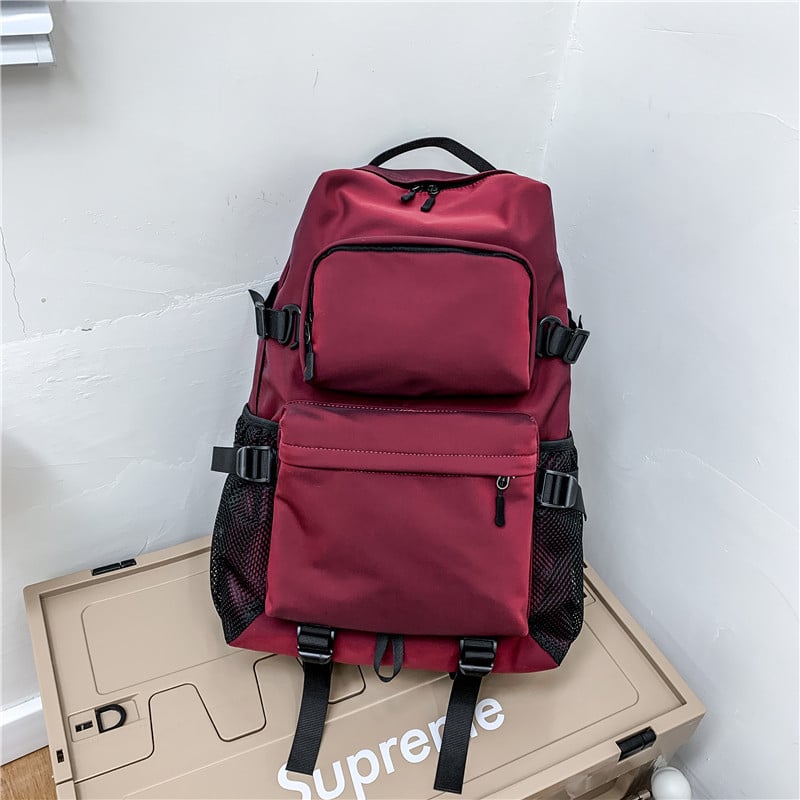 Hátizsák – Könnyű nylon hátizsák utazáshoz, uniszex, 20–35 L, illeszkedik 15 hüvelykes laptophoz