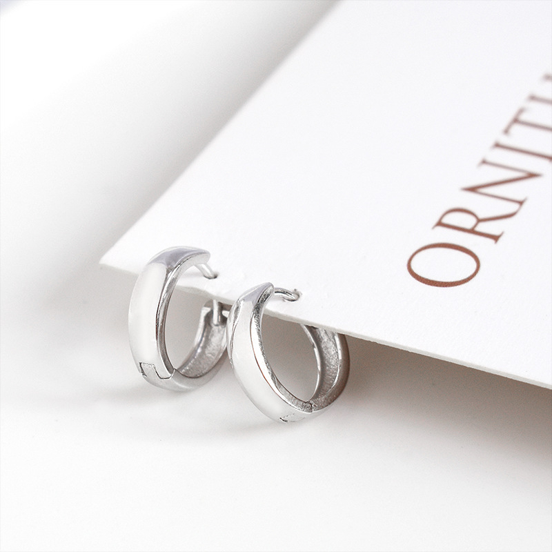 Σκουλαρίκια - Ασήμι 925, OMID/Omida, Μινιμαλιστικά, U-σχήματος κλιπ αυτιού, για γυναίκες