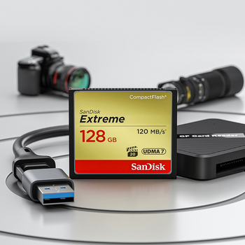 CF čitač kartica – 2-u-1 USB-C/Lightning, USB 2.0, plug-and-play, 70 g (GT7121003)