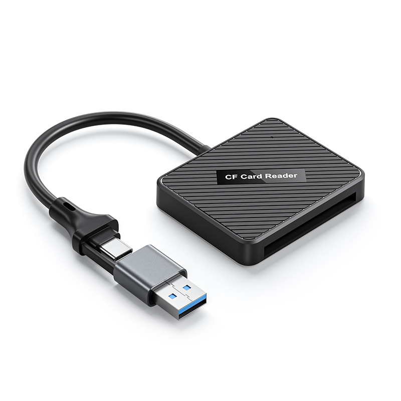 CF čitač kartica – 2-u-1 USB-C/Lightning, USB 2.0, plug-and-play, 70 g (GT7121003)
