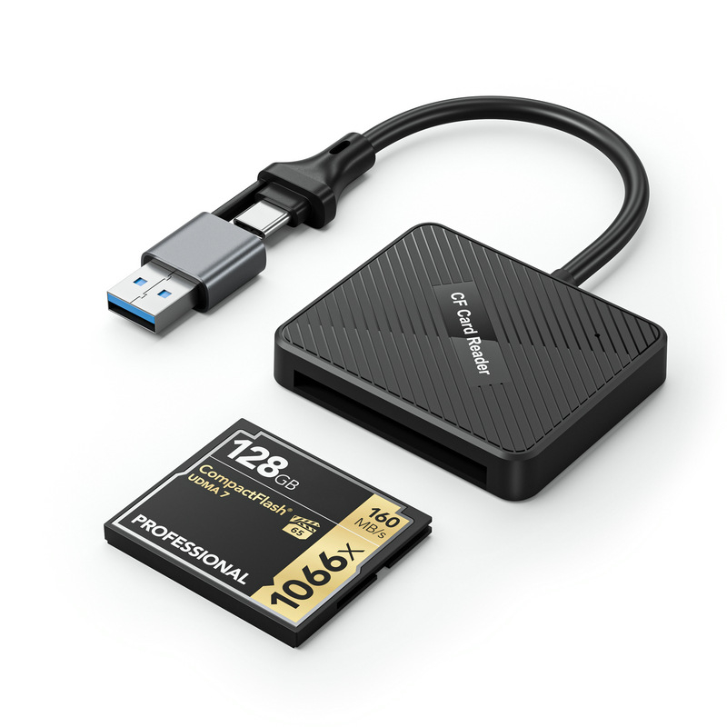 CF čitač kartica – 2-u-1 USB-C/Lightning, USB 2.0, plug-and-play, 70 g (GT7121003)
