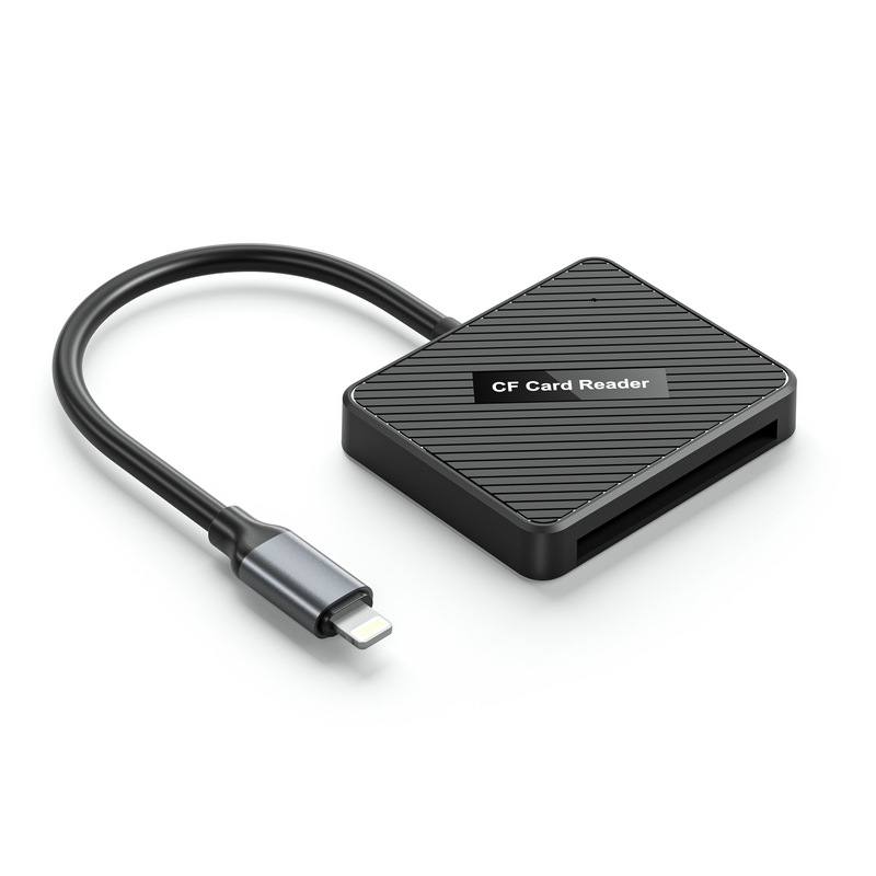 CF čitač kartica – 2-u-1 USB-C/Lightning, USB 2.0, plug-and-play, 70 g (GT7121003)