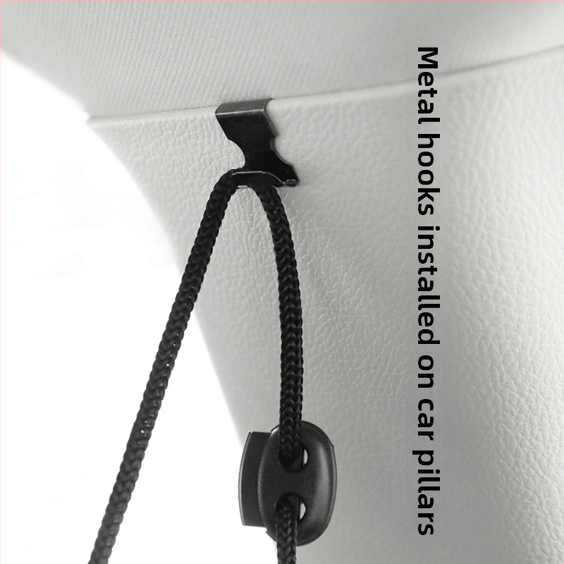 Vnútorná deliaca zaves pre stredné sedadlá auta — polopriesvitný materiál (Chunya Spinning), závěsné upevnenie, univerzálne prispôsobenie, prispôsobiteľné spracovanie