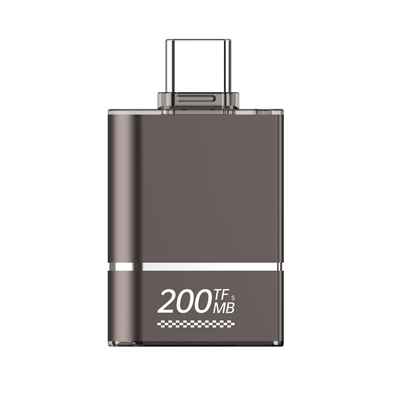 SYRUI Sy-238 USB-C TF-kaardi lugeja OTG, 200 MB/s Kõrge kiirus