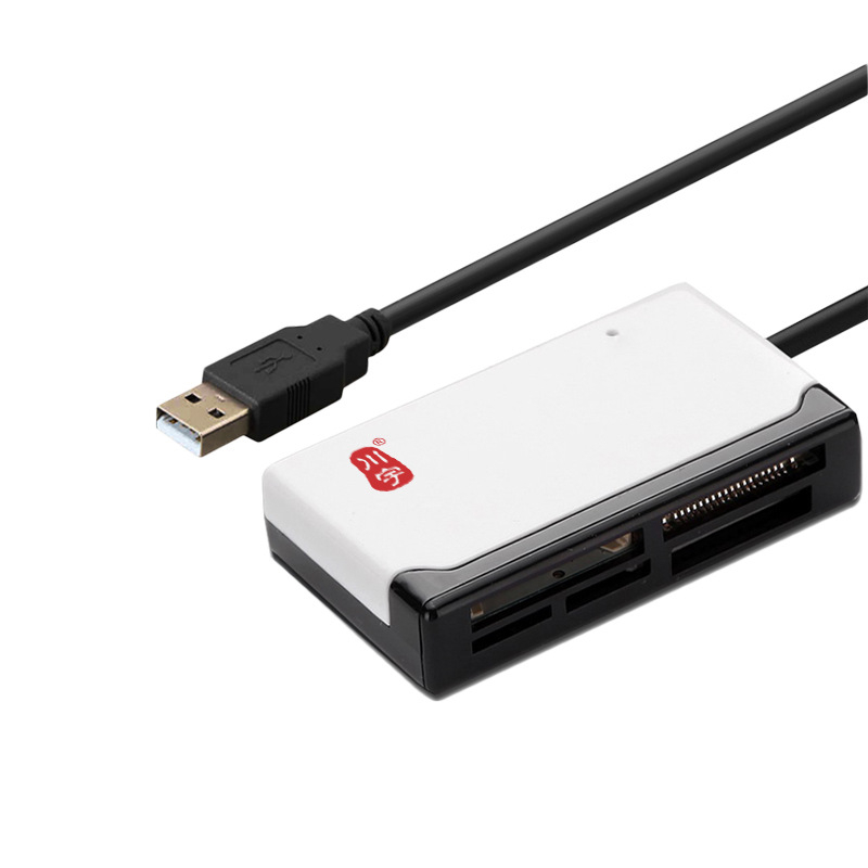 C235 USB 2.0 šest u jednom čitač kartica – podržava CF/SD/SDHC/TF/MS/M2/XD
