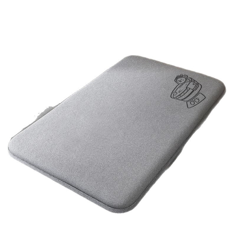 Килим за баня от паметна пяна – противохлъзгащ се, бързосъхнещ, абсорбиращ, машинно пране