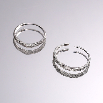 Σκουλαρίκια - Σειρά Αστέρα-Ποταμός, απλό γυναικείο στυλ, 925 ασήμι, ηλεκτροπλατίωση, βάρος 2,6 g