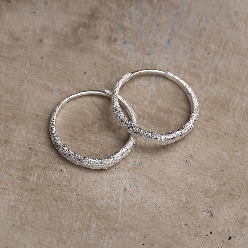 Σκουλαρίκια - Σειρά Αστέρα-Ποταμός, απλό γυναικείο στυλ, 925 ασήμι, ηλεκτροπλατίωση, βάρος 2,6 g