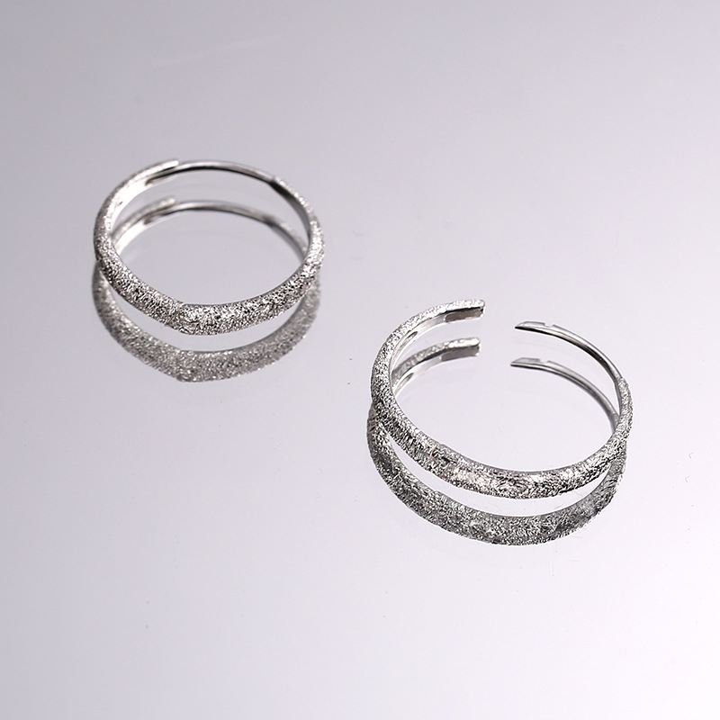 Σκουλαρίκια - Σειρά Αστέρα-Ποταμός, απλό γυναικείο στυλ, 925 ασήμι, ηλεκτροπλατίωση, βάρος 2,6 g