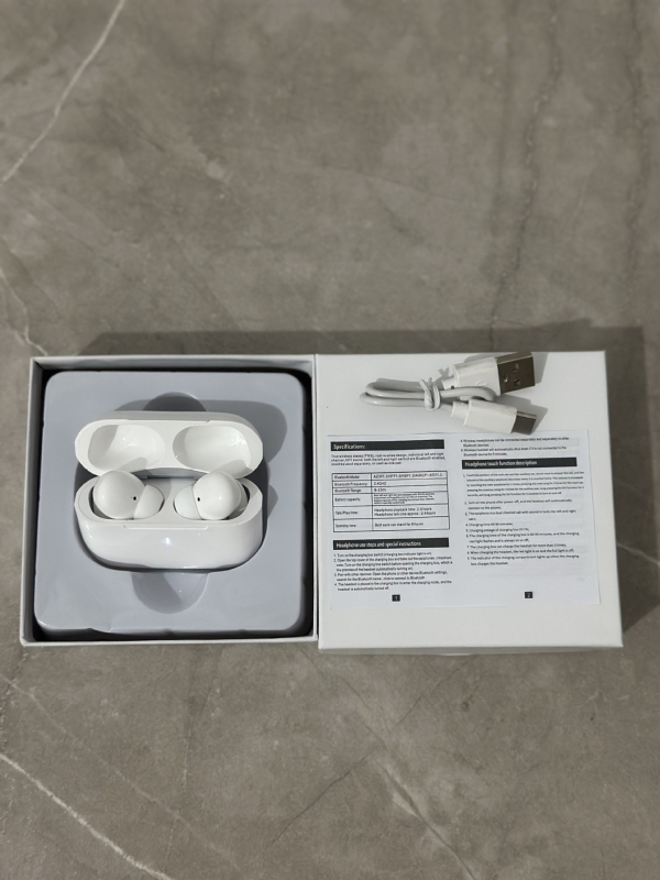 Bežične Bluetooth slušalice – Bluetooth 5.0, domet 10 m, trajanje baterije 4–8 sati, stereo zvuk, vodootporne