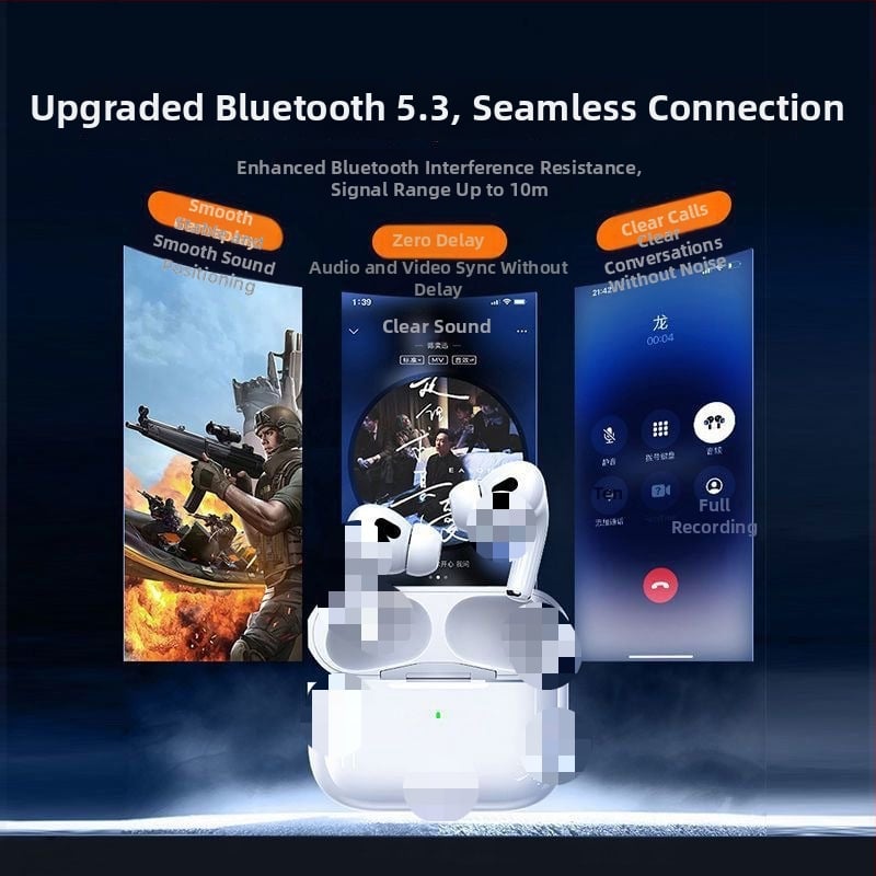 Bežične Bluetooth slušalice – Bluetooth 5.0, domet 10 m, trajanje baterije 4–8 sati, stereo zvuk, vodootporne