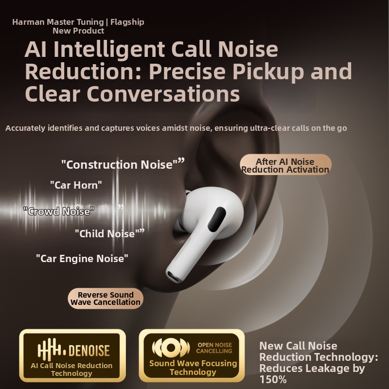 Bežične Bluetooth slušalice – Bluetooth 5.0, domet 10 m, trajanje baterije 4–8 sati, stereo zvuk, vodootporne