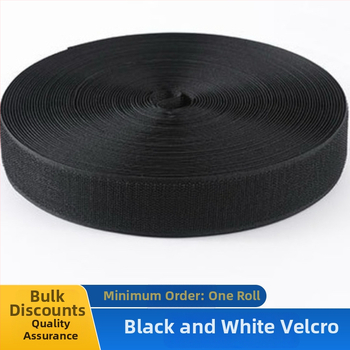 Bandă Velcro cu închidere autoadezivă, din nailon/poliamid/polipropilenă, pentru haine, textile de casă și cabluri