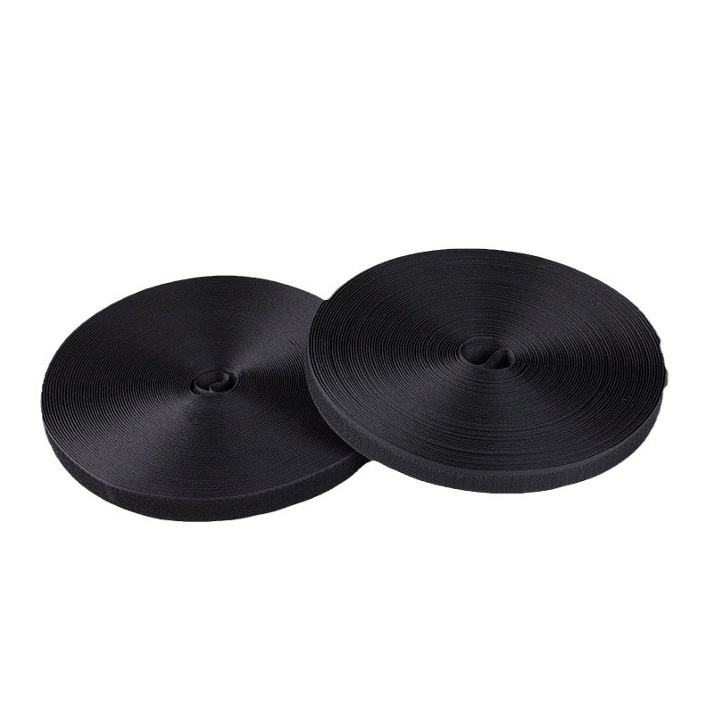 Bandă Velcro cu închidere autoadezivă, din nailon/poliamid/polipropilenă, pentru haine, textile de casă și cabluri