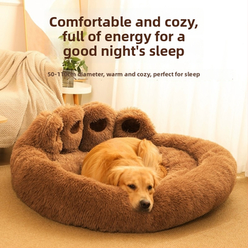 Psie hniezdo z plyšu, prateľné, ľahká inštalácia