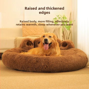 Psie hniezdo z plyšu, prateľné, ľahká inštalácia