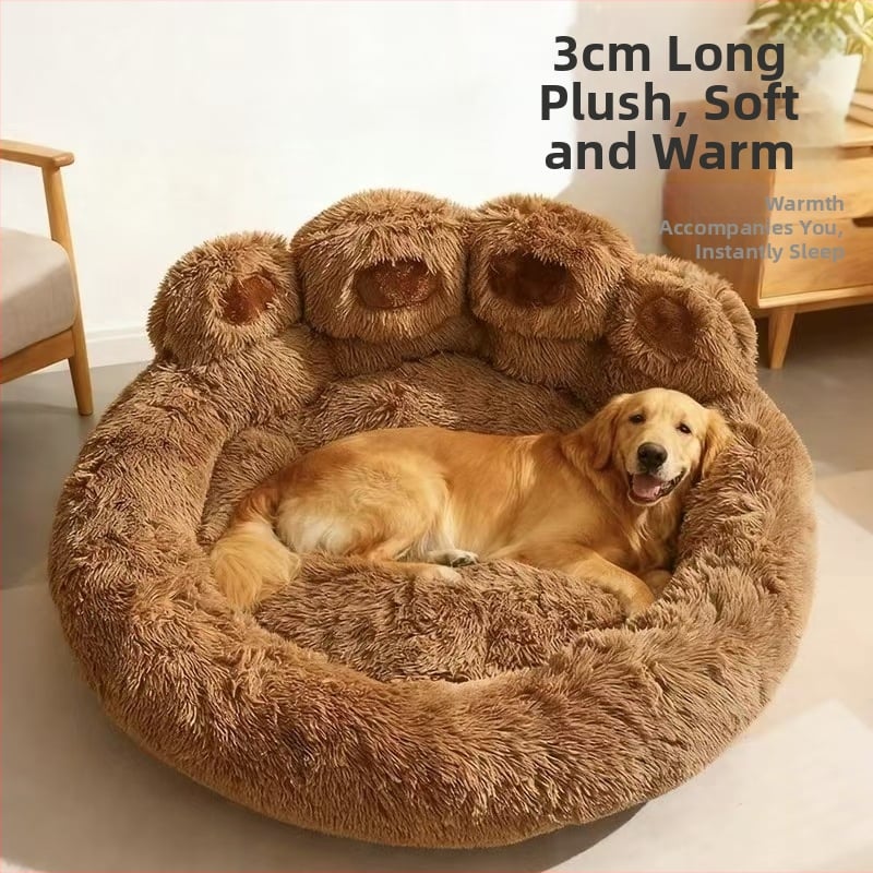 Psie hniezdo z plyšu, prateľné, ľahká inštalácia