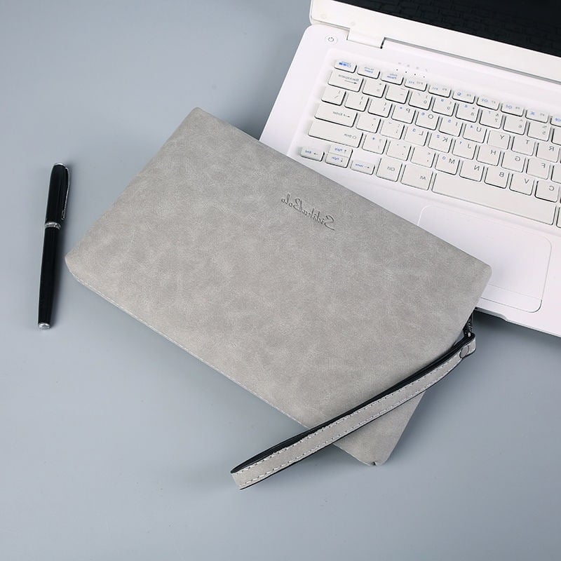 Geantă clutch pentru bărbați pentru călătorii de relaxare, poliester, căptușeală din microfibră sintetică, respirabilă, ultraușoară, rezistentă la uzură, capacitate extensibilă, lansare toamnă 2025